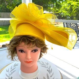 Vintage Deborah New York Derby Church Hat Beautiful
